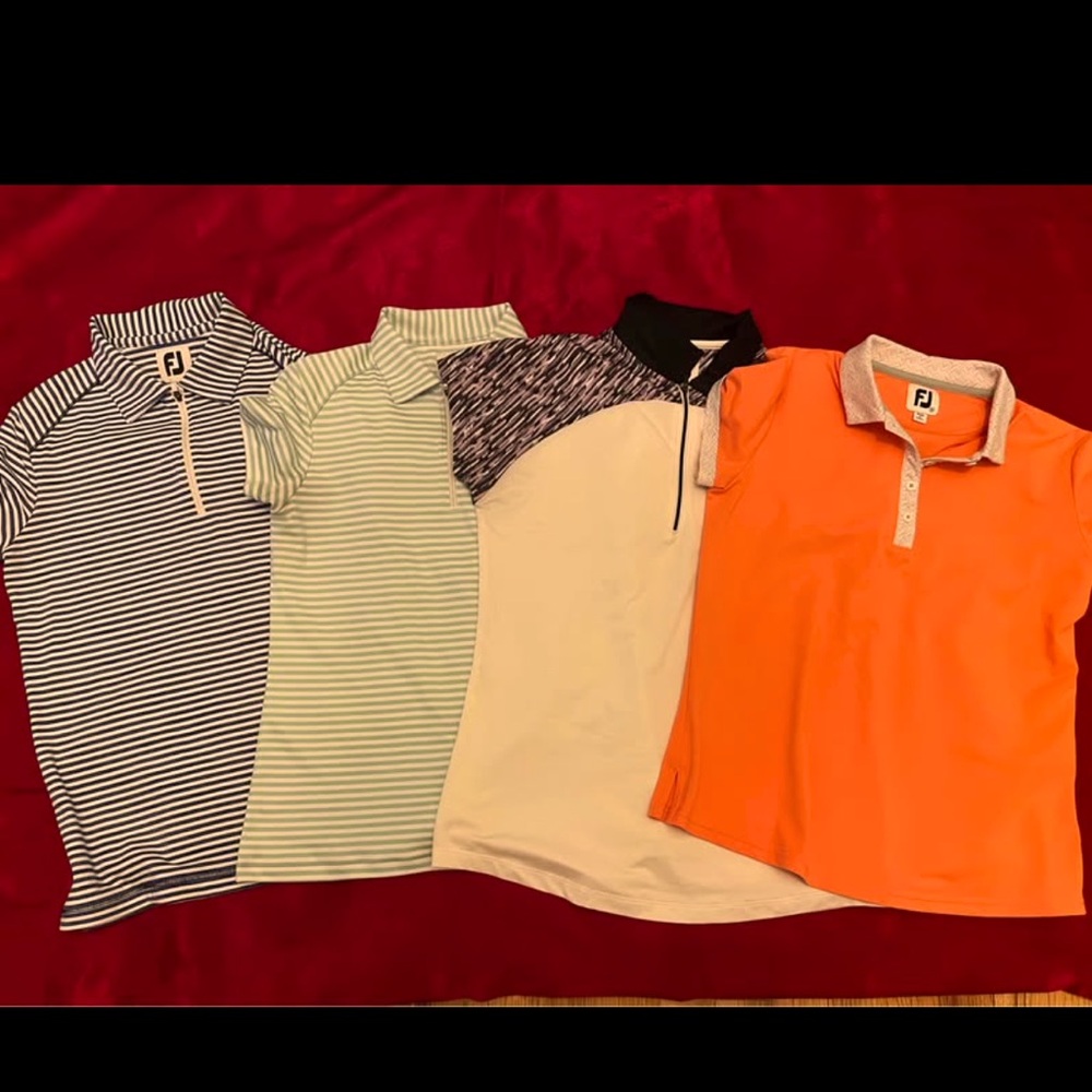 Fj golf shirts women size sm